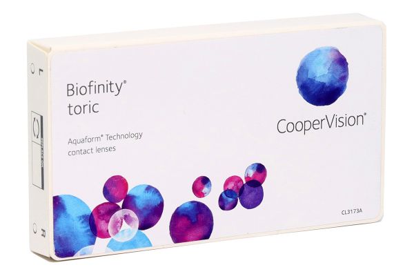 Biofinity Toric 14.50 8.70  (3 леќи)